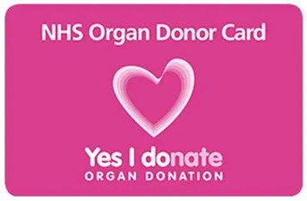 Organ Donor Card